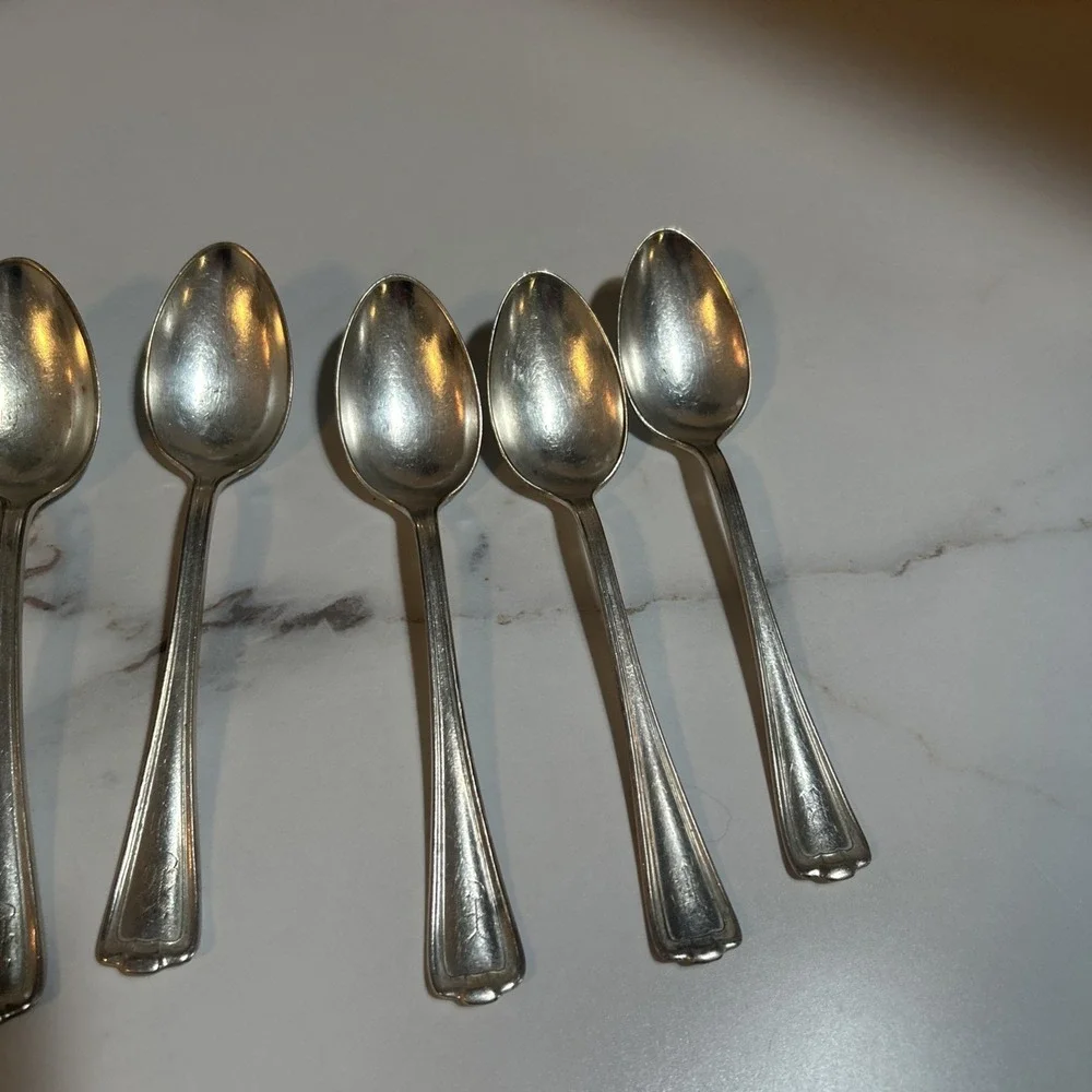 Rogers Bros. IS 1847 Cromwell 1912 Silver Plate Teaspoons Set‎ Of 10